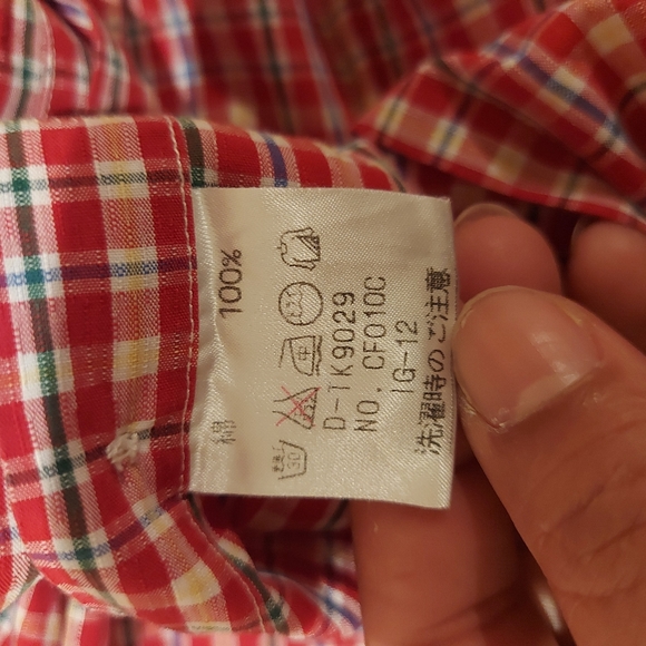 ❣️Boys Lacoste long-sleeve shirt size 10-12 (#605) - Picture 7 of 10